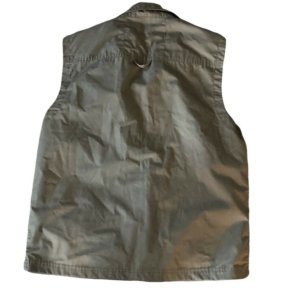 Northwest Territory Vest Mens Small Olive Full Zip Hiking Fishing Outdoors Camp - Picture 2 of 12